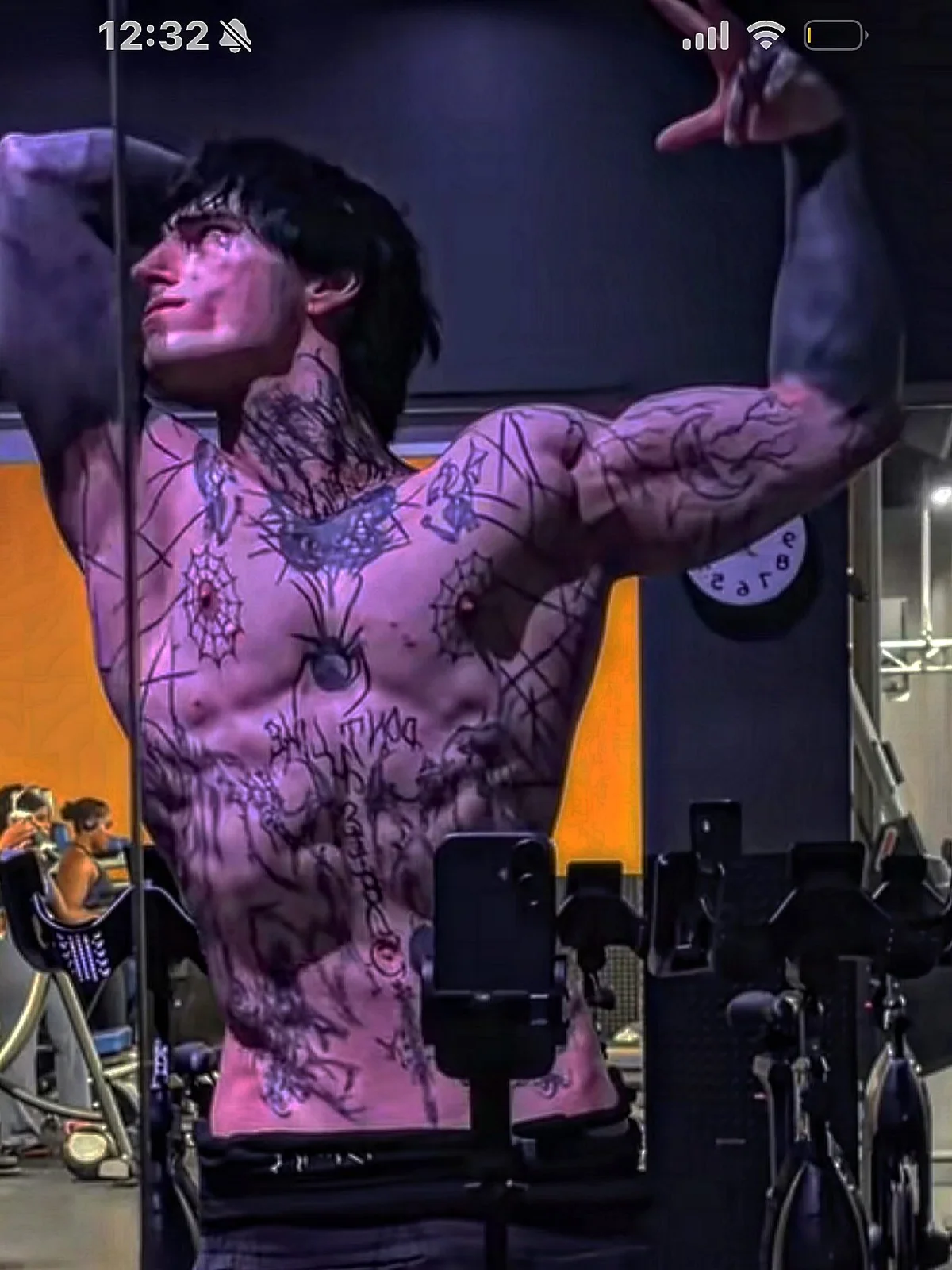 Colt raw gym flex proof